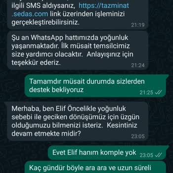 SEDAŞ Elektrik Kesintisi Ürünlerin Arızalanması