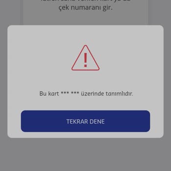 Sodexo Kart Numarası Eklenmiyor