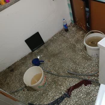 Aksa Gaz Atık Su Borusu Kırdılar ve Yapmadan Kapattılar