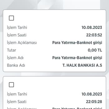 Halkbank ATM Para Yutma
