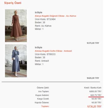 Modanisa Eksik Ödeme Yapıyor.