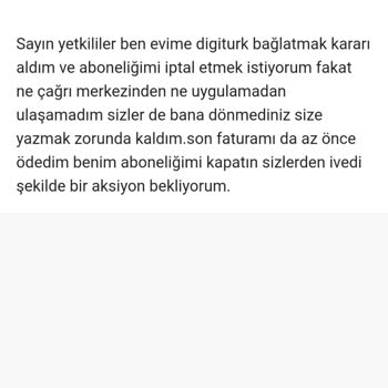 Millenicom İnternet Abonelik İptali İçin Muhatap Bulamamak