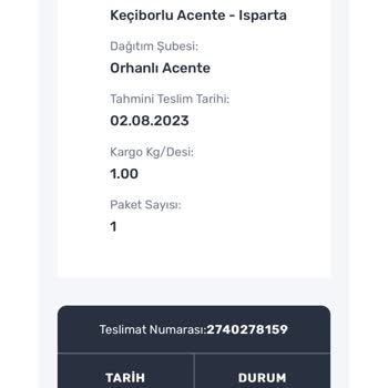 Sürat Kargo Bir Türlü Kargom Afyon Aktarmadan Çıkamıyor
