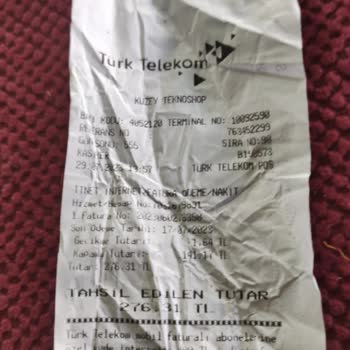 Türk Telekom Ödenmiş Fatura Ödenmedi Deniliyor