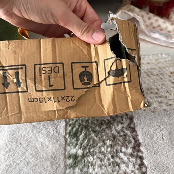 Aras Kargo Hasarlı Kargo Teslimatı Ve Ürün Kaybı!