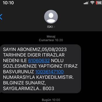 İbb - İstanbul Büyükşehir Belediyesi İSKİ Arıza Sorunu