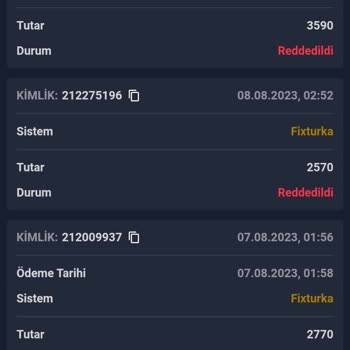 Vizyonbet Çekimlerde İşlemleri Reddedip Hesabı Kısıtlıyor