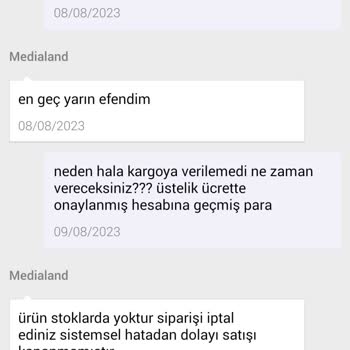 Medialand Sözünde Durmayan Satıcı Ve Arkasında Duran Platform