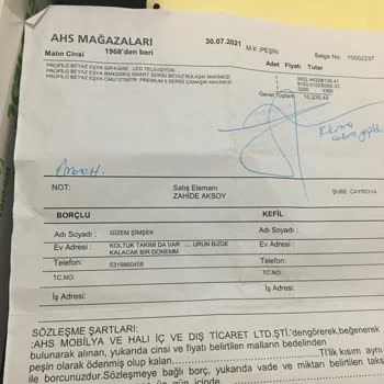 Ahs Mobilya Ve Halı Kötü Müşteri Deneyimi