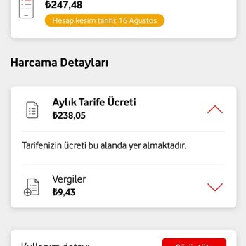Vodafone Taahhüt Harici Para Kesiliyor!