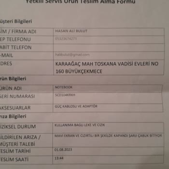 Teknoser HP Teknik Servisi Çok Yavaş Ve Geri Bildirimi Zayıf