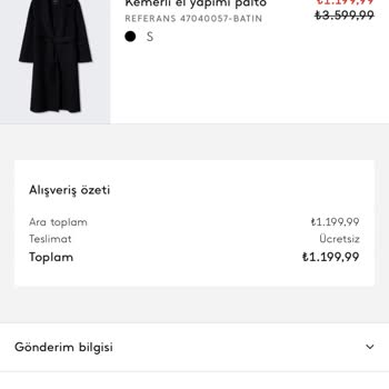 Mango Doğru Ürün Gönderemiyor!