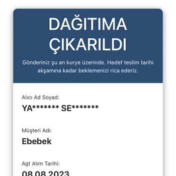 AGT Kurye (aynigunteslim.com) Kargomun Teslimatında Sorun