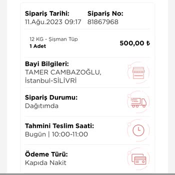 İpragaz İPApp Bayi Şikayeti