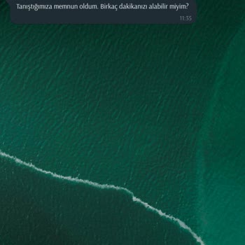 WhatsApp Bilinmeyen Numaradan Mesaj