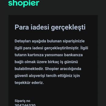 Shopier Kargo Ücretinin Fazla Kesilmesi
