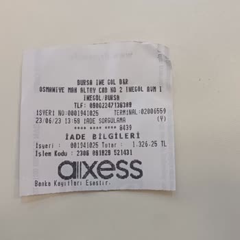 D&R Ürün İadesinin Ödemesi Tarafıma Geri Verilmedi