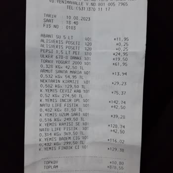 Şekerciler Market Hediye Çeki Verilmemesi