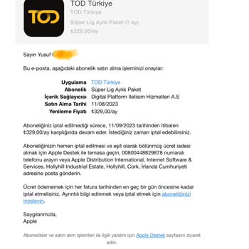 Tod TV Paket Tanımlanmıyor Çözüm