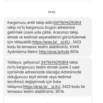 Aras Kargo Dağıtıma Çıkartılan Ürünlerin Sistemle Uyuşmazlığı