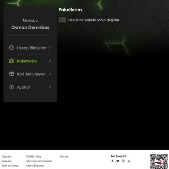Geforce Now Powered By Game+ Gameplus Hediye Üyeliği Bir Türlü Tarafıma Tanımlayamadı