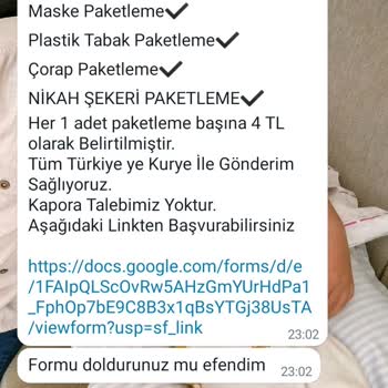 İstihdam Vaadiyle Dolandırıcılık Mir Medikal Evde Paketleme İşi İle İlgili Şikayet