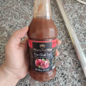 Kemal Kükrer Nar Ekşisi Sosu Bozuk