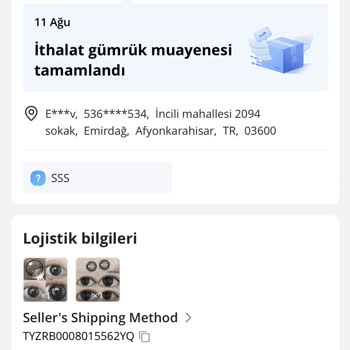 PTT Kargo Aliexpress Gümrük Muayenesi Tamamlandıktan Sonra Kaybolan Kargo