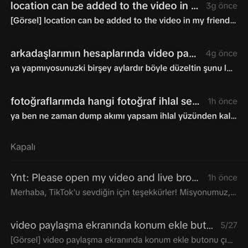 TikTok Raporlarıma Geri Dönüş Yapmıyorlar