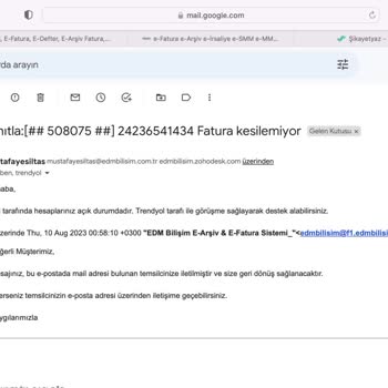 EDM Bilişim 1 Aydır Trendyol Aktivasyon Problemimi Çözemeyen Edm!