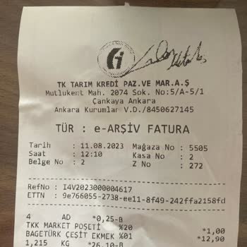 Tarım Kredi Kooperatif Market Türem Yumurta - Bayat Ve Kokulu Yumurtalar