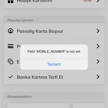Passolig Uygulaması Üzerinden, Pasaport No İle Bilet Tanımlama Hatası