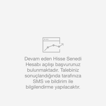 Garanti BBVA Hisse Senedi Hesabı Açılış Başvurunuz Alınmıştır