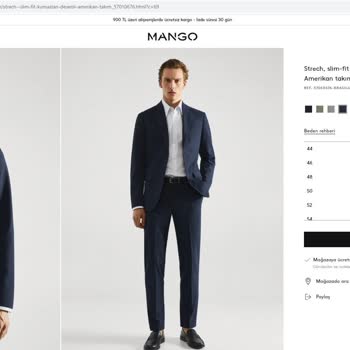 Mango Takım Elbise Yanıltmacası