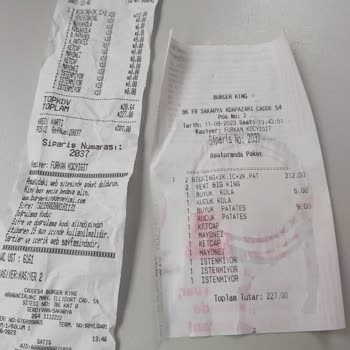 Burger King'den Aldığım Köfteden Kıl Çıktı
