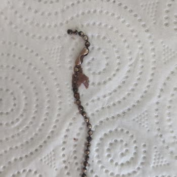 Natura Gıda Mis Dondurma İçinden Çıkan Metal Zincir