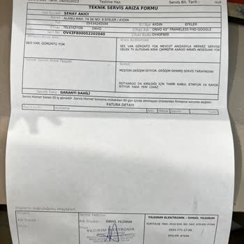 Onvo Değişim İçin Talep