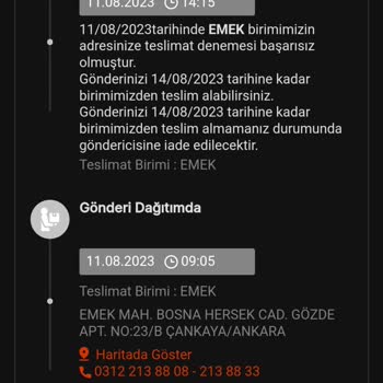 MNG Kargo Kargo Teslimat Yapılmıyor