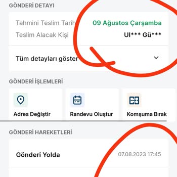 Trendyol Express Tarafından Teslim Edilmeyen Kargo