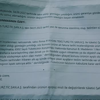 Ayıplı Ürün: Tudors Güya Kurumsal Olan Markadan Gömlek Alıp Mahcup Olmak