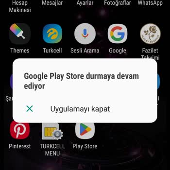 Google Play Store Uygulamam Açılamıyor