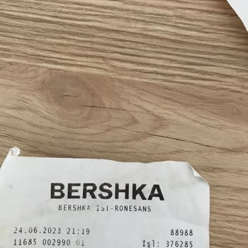 Bershka Ücret İadesi Yapılmadı