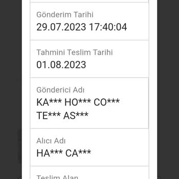 Karaca Home Siparişim Gelmedi Lütfen İlgilenin