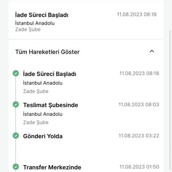 The Purest Solutions Dağıtıma Çıkmadan İade Olan Ürün