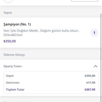 Getir Almadığım Ürünün Parasını Ödedim