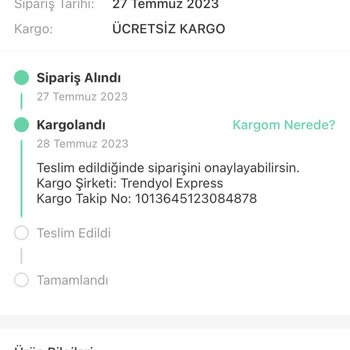 Trendyol Express Kargomu Kaybetti Teslim Edilmesini İstiyorum