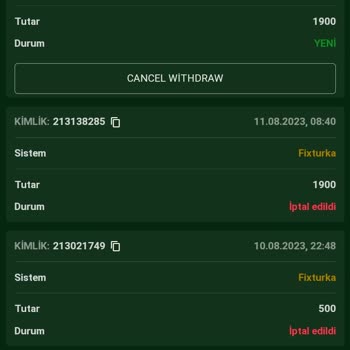 Betveno Çekim Yok, Canlı Destek Yok