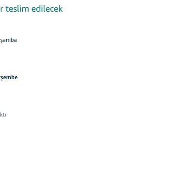 Amazon Sipariş Ve Teslimat Süreci Sorunu