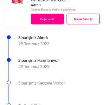 Pazarama'dan Alışveriş Yaptığım İçin Pişmanım