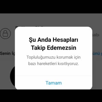 Instagram Hesabımın Kısıtlanması